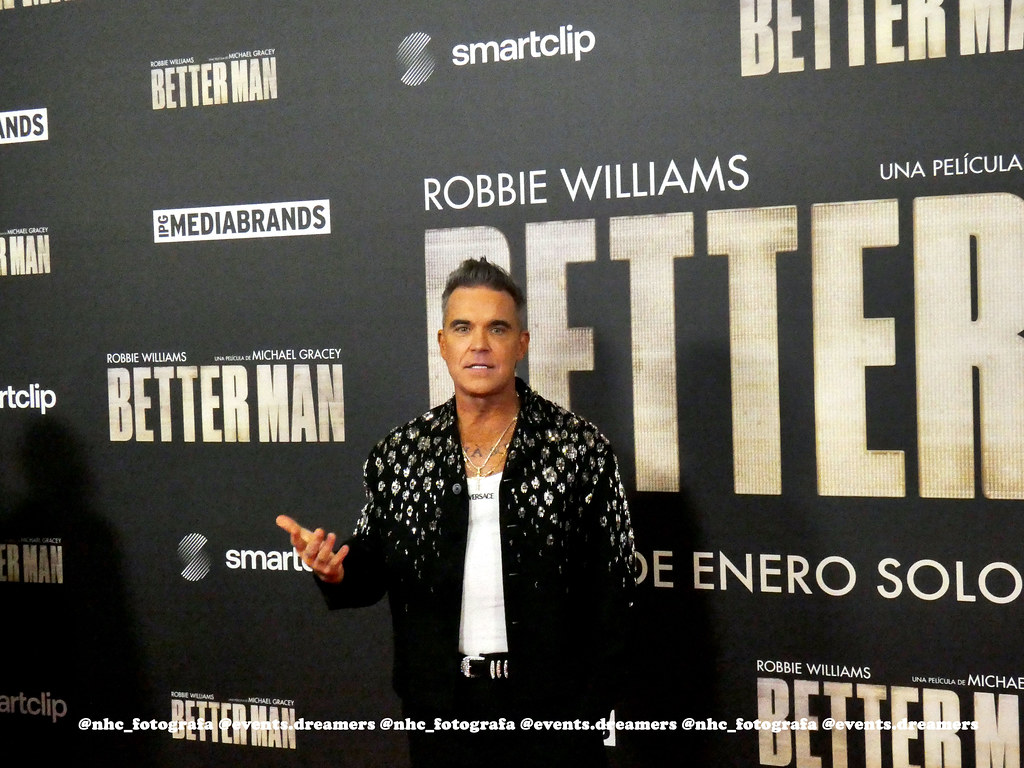 Robbie Williams na premijeri Better Man