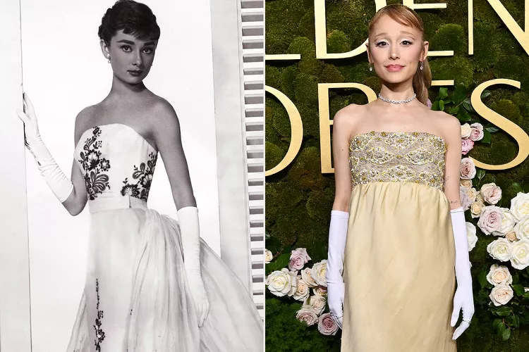 Ariana Grande, Audrey Hepburn, Golden Globes 2025