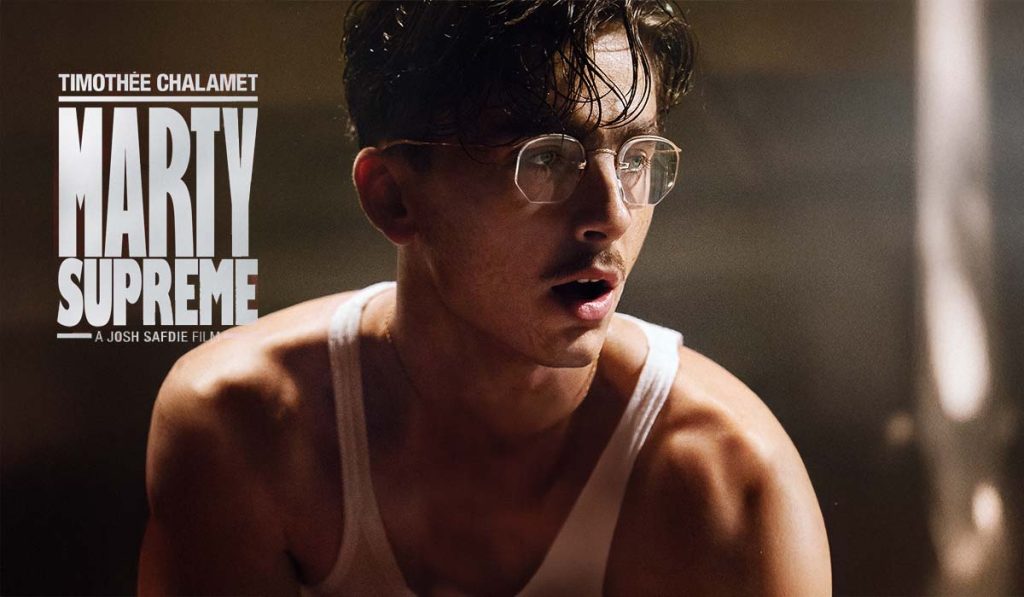 Marty Supreme poster