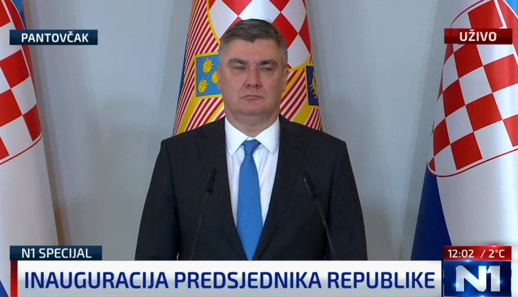 Inauguracija - Zoran Milanović - Pregled godine