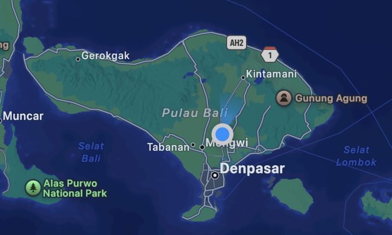 Bali karta