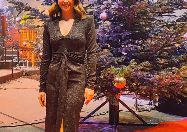 Doris Pinčić Guberović zablistala u crnoj haljini sa šljokicama